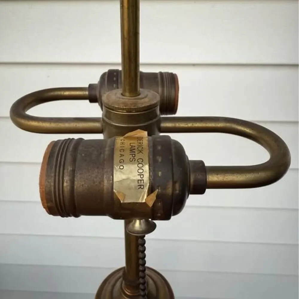 Frederick Cooper Table Lamp Adjustable Candlesticks